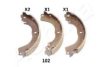 ASHIKA 55-01-102 Brake Shoe Set